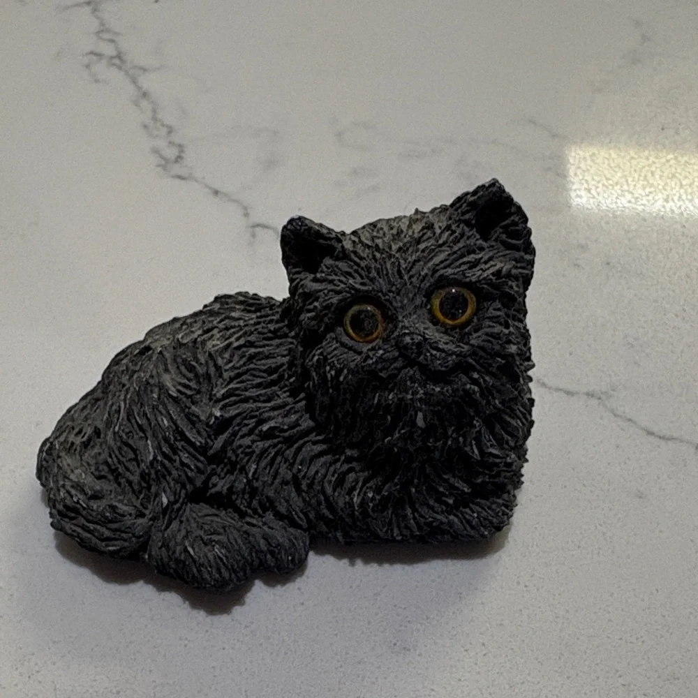 Set of Three Cat Figurines